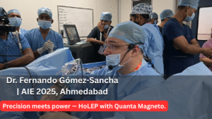 HoLEP Live Case Demonstration at AIE 2025 by Dr. Fernando Gómez-Sancha Using Quanta Magneto