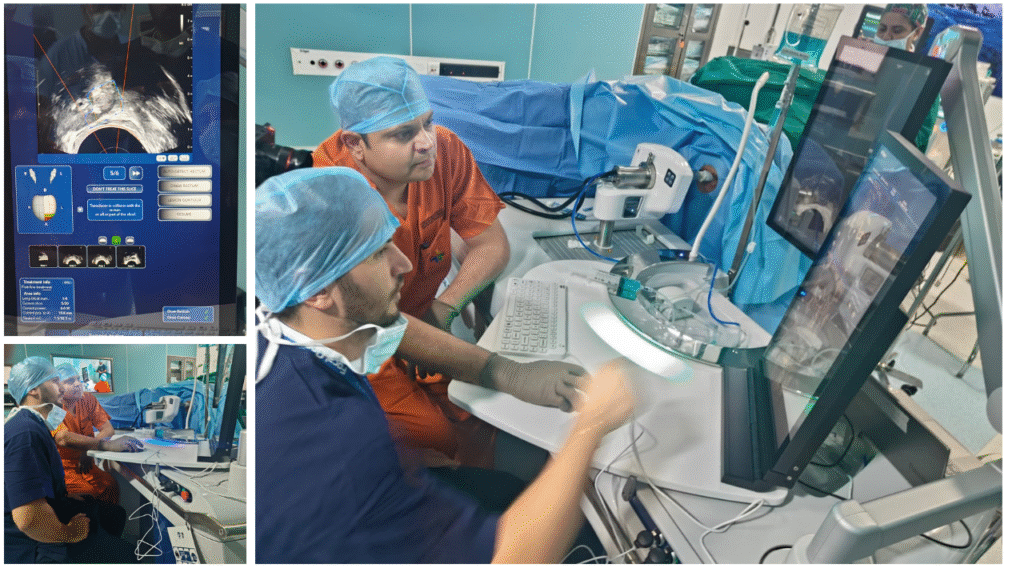 initial prostate cancer cases have already been successfully performed