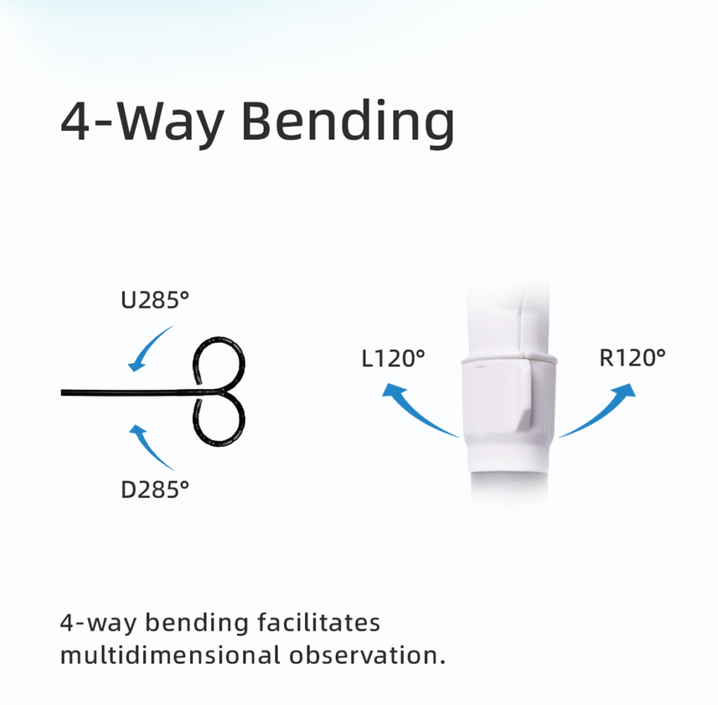 flexible scope 4way bending