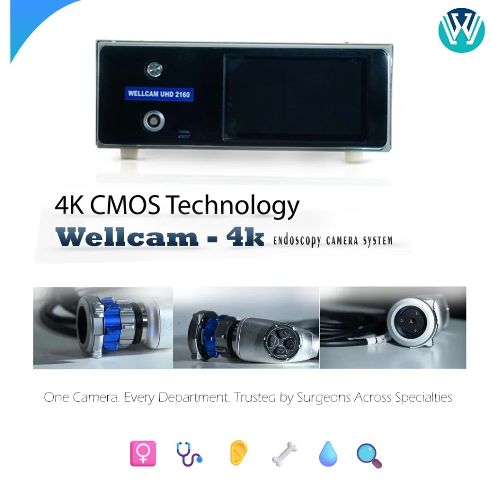 introducing the 4K endoscope camera system – engineered by wellnect india pvt. ltd. to del